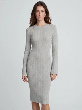 olive and oak knit dress & | Dresses | Olive Oak Olive Oak Sweater New Women Color Brown Size M Tiered dress